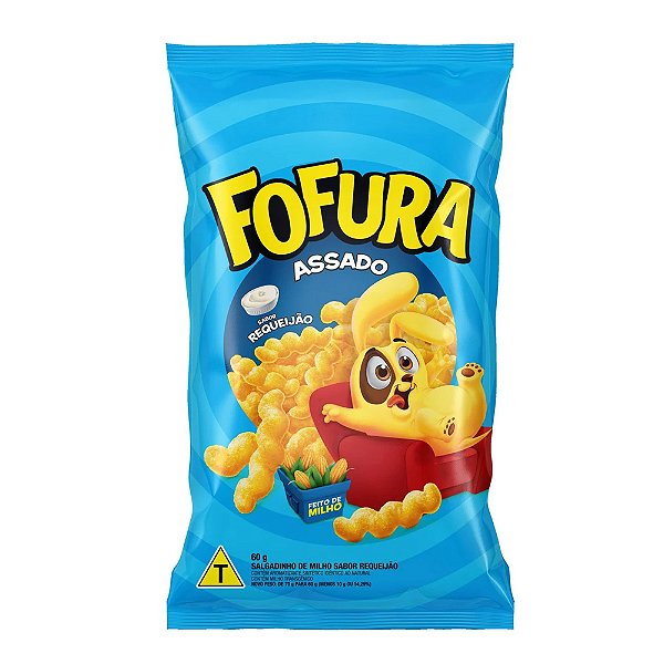 SALGADINHO FOFURA 60G REQUEIJAO