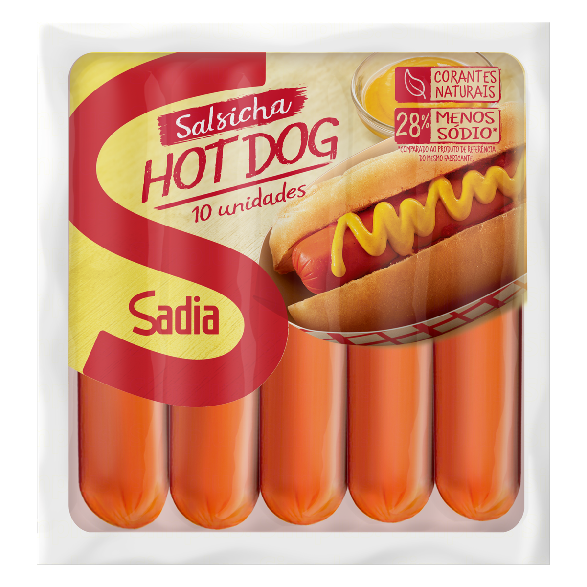 SALSICHA HOT DOG RESF 500G SADIA