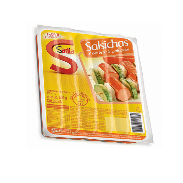 SALSICHA TRADIC RESF 500G SADIA