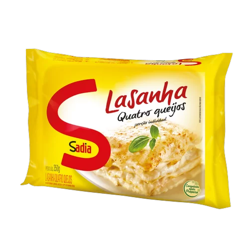 MINI LASANHA 4 QUEIJOS SADIA 350G