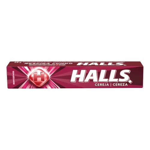 HALLS CEREJA 28G
