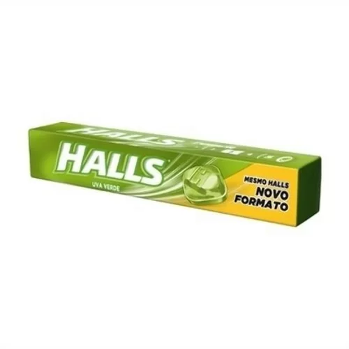 HALLS  UVA VERDE 28G