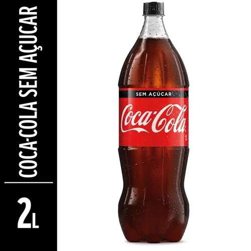 COCA COLA S/ACUCAR PET 2L