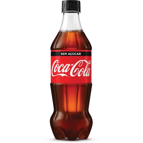 COCA COLA S/ACUCAR PET 600ML.