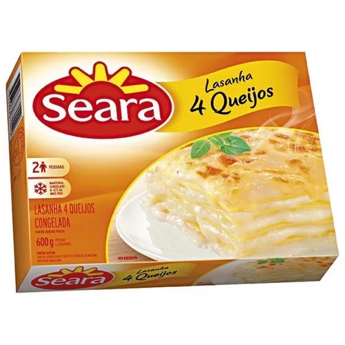 LASANHA 4 QUEIJOS SEARA 600G