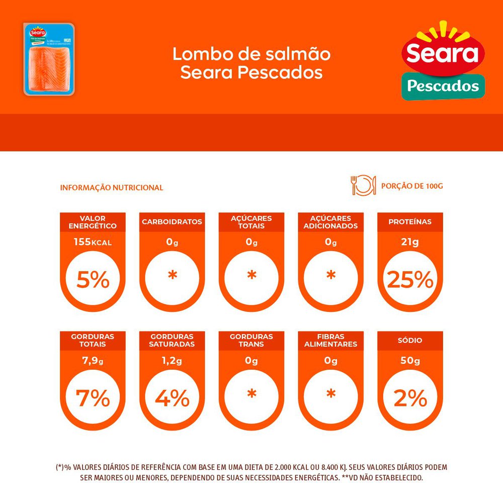 LOMBO DE SALMAO 500G