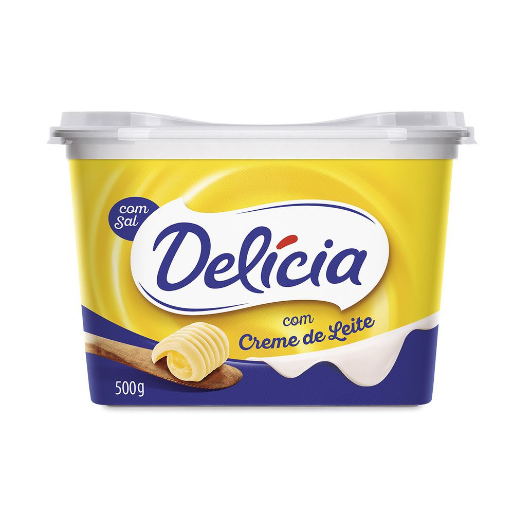 MARGARINA DELICIA CREMOSA COM SAL 500G