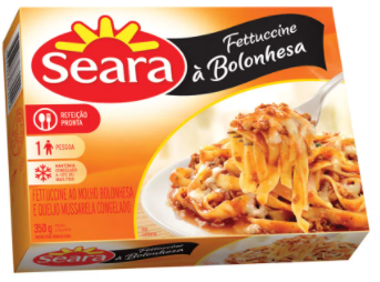 FETTUCCINE BOLONHESA MENU SEARA