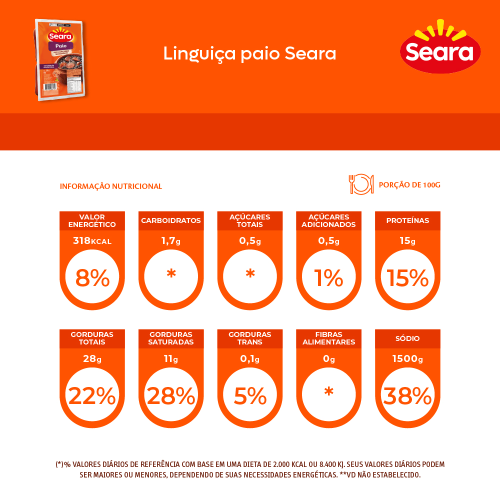 LING T PAIO SEARA 370G