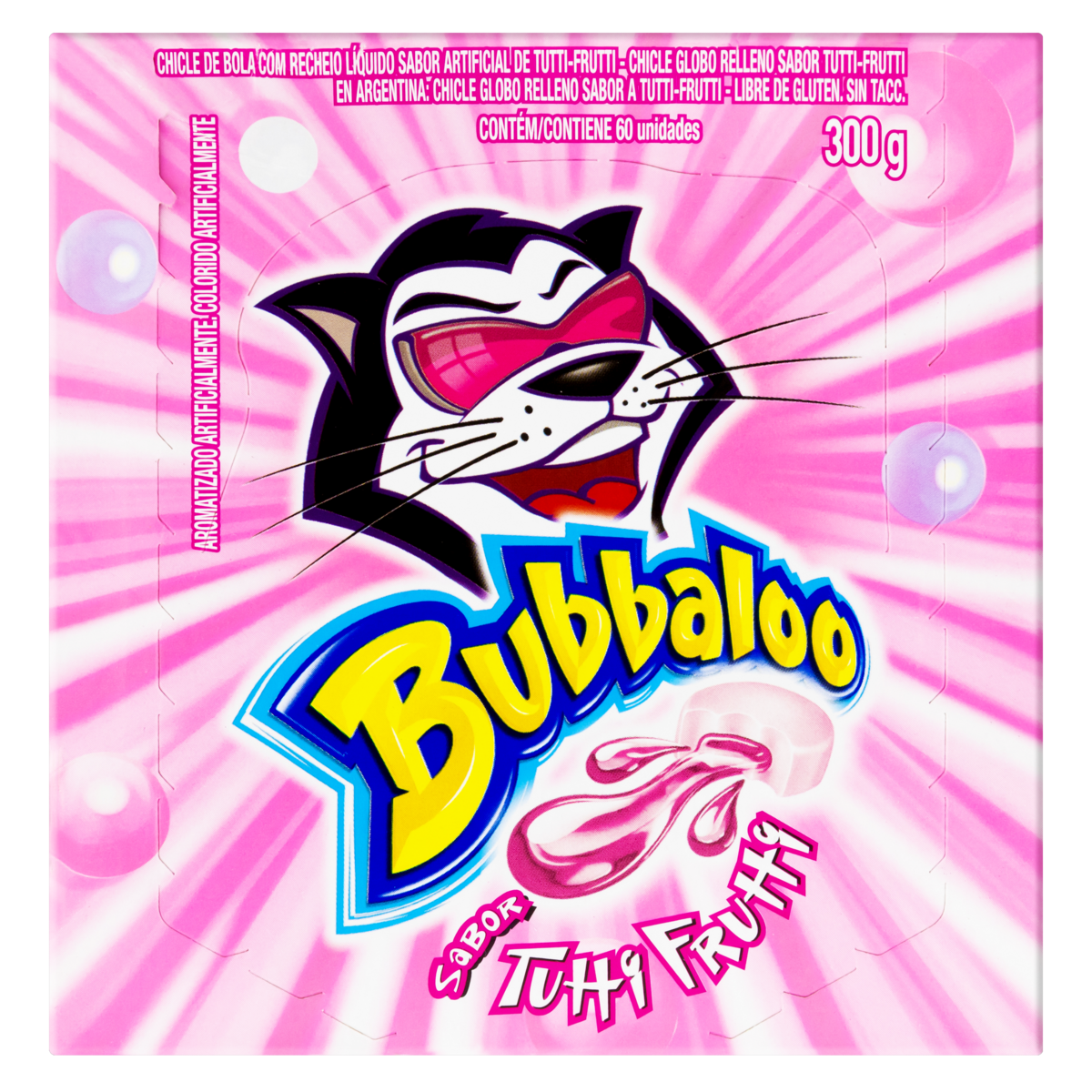 CHICLETE BUBBALOO TUTTI FRUTI