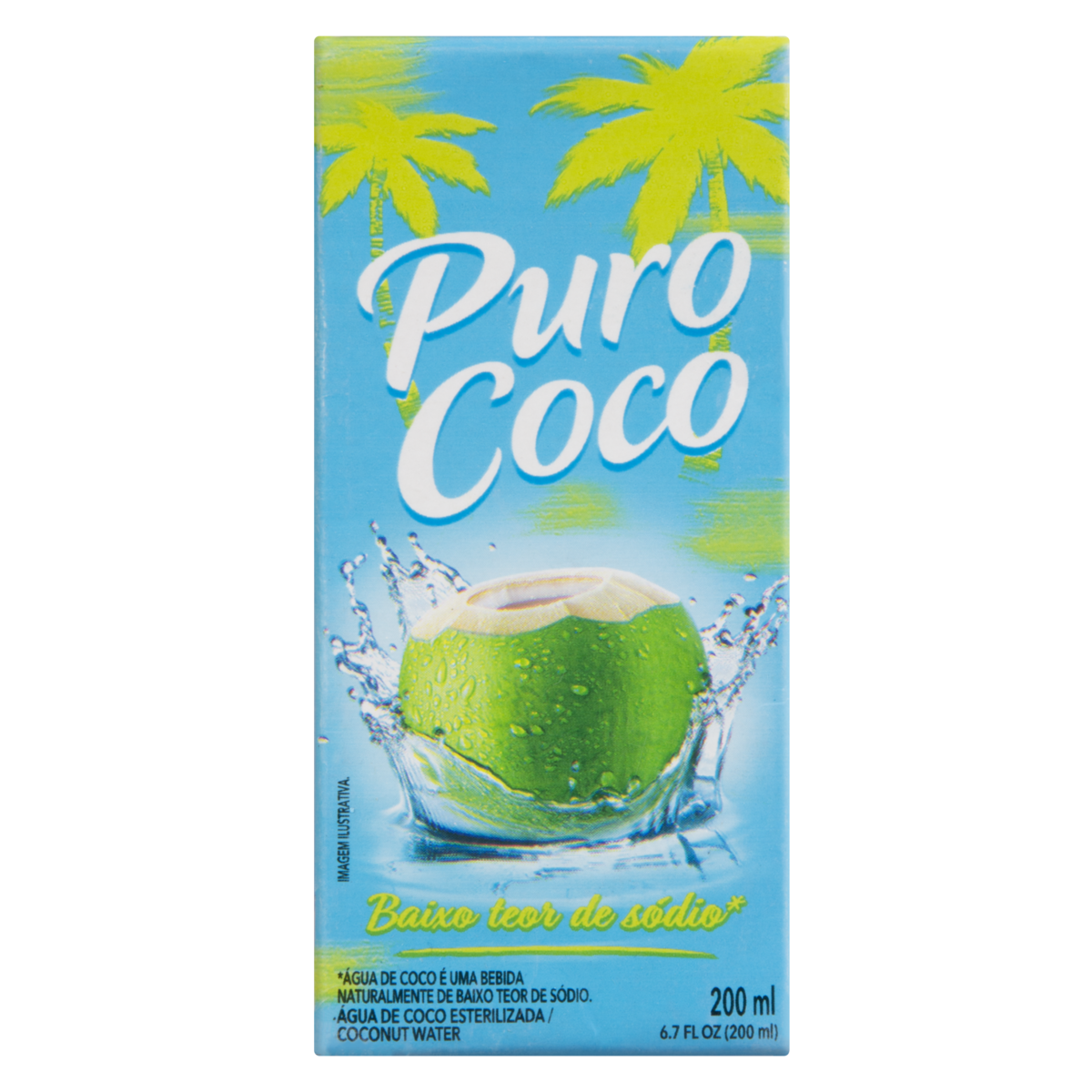 AGUA COCO PURO COCO 180ML TP