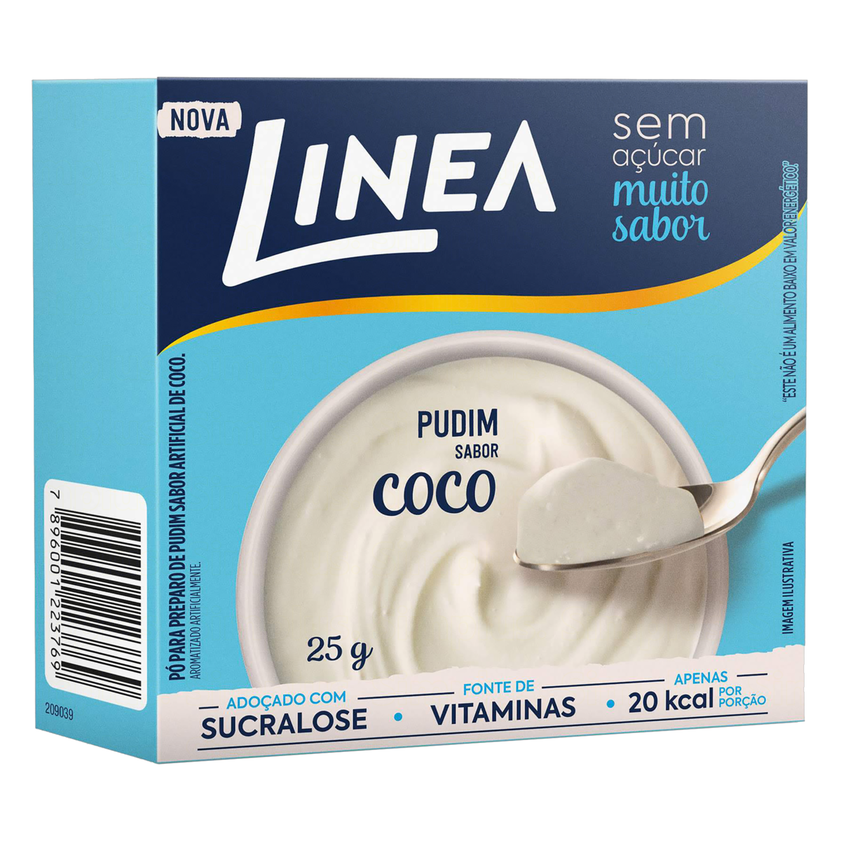 PUDIM DE COCO LINEA 25G