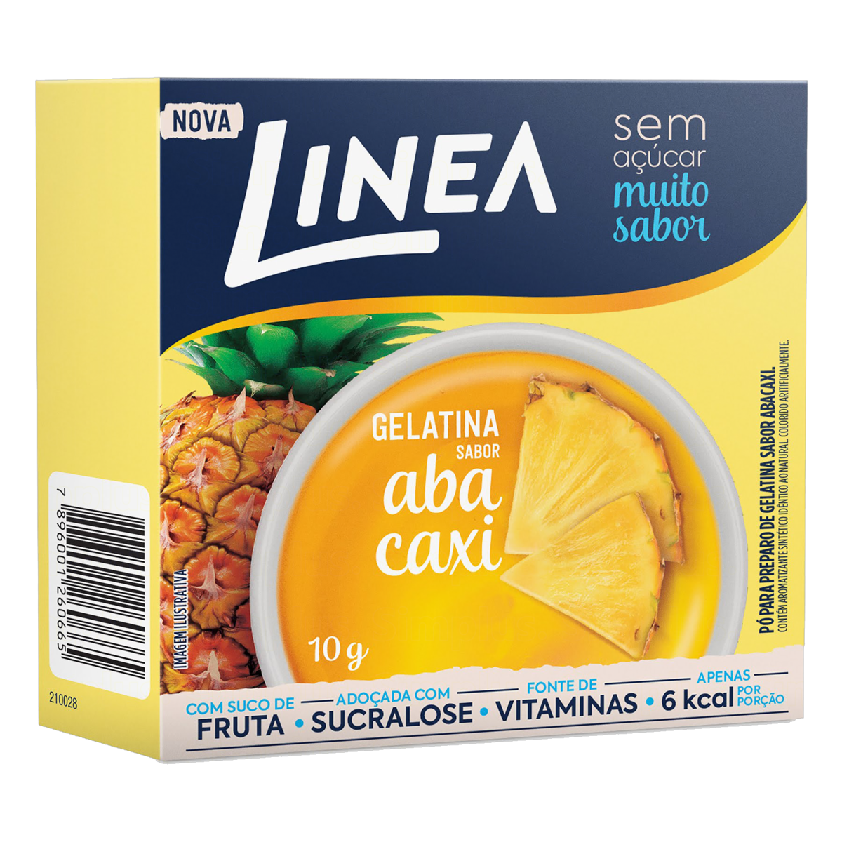 GELATINA LINEA ABACAXI 10G