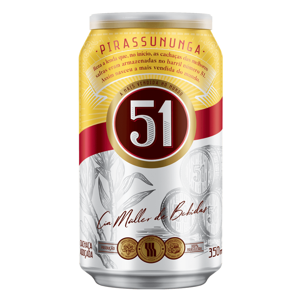 CACHACA 51 LATA