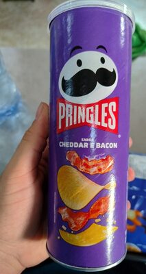 BATATA PRINGLES CHEDDAR BACON 105GR .