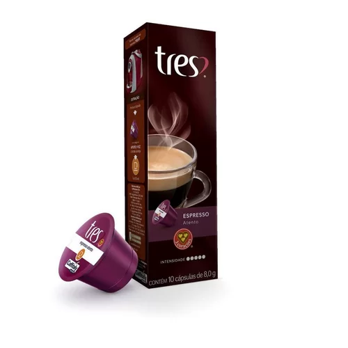 CAPSULA CAFE TRES ESPRESSO ATENTO 10X8G