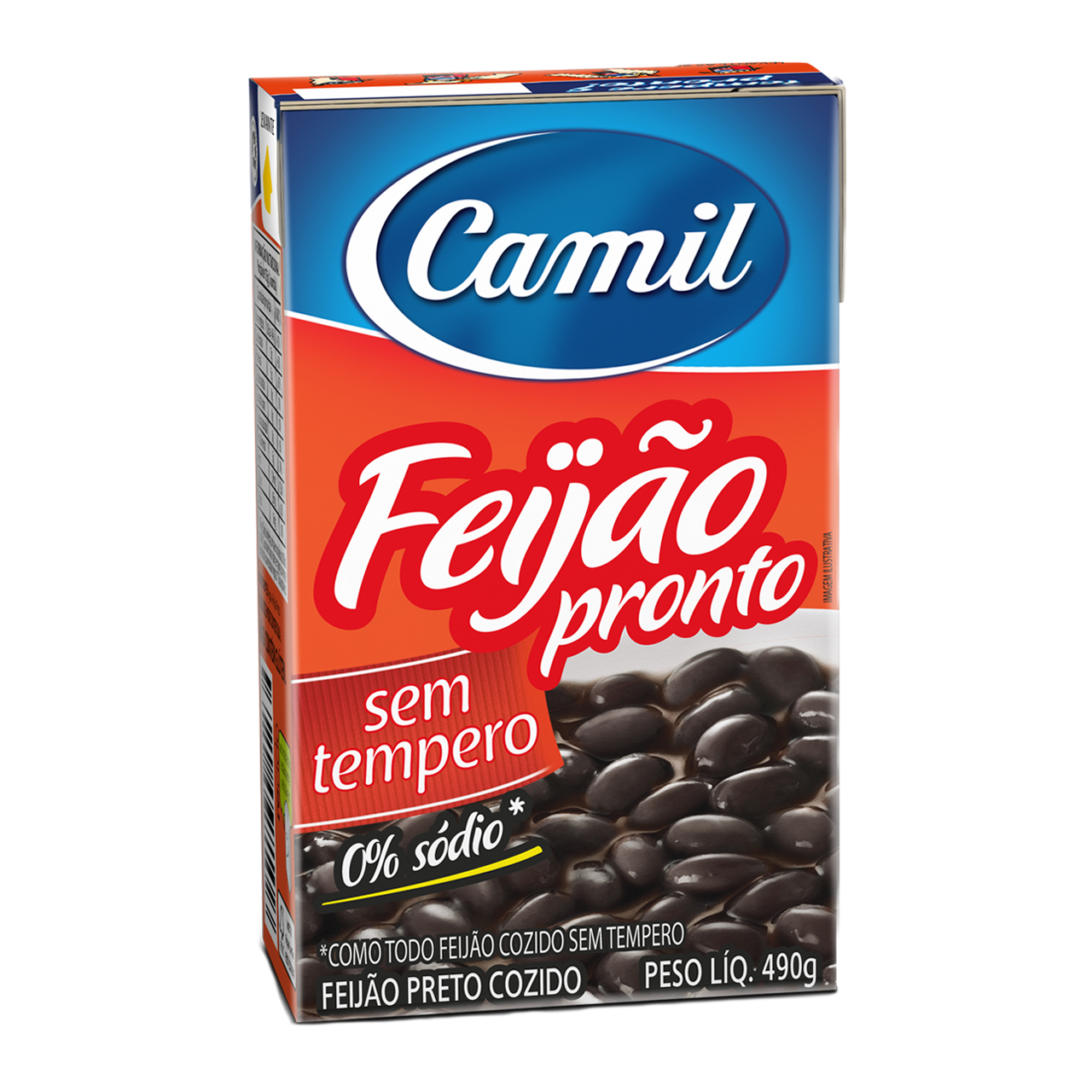 FEIJAO PRETO PRONTO 490G