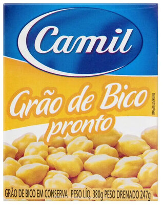 GRAO DE BICO EM CONSERV CAMIL 380G