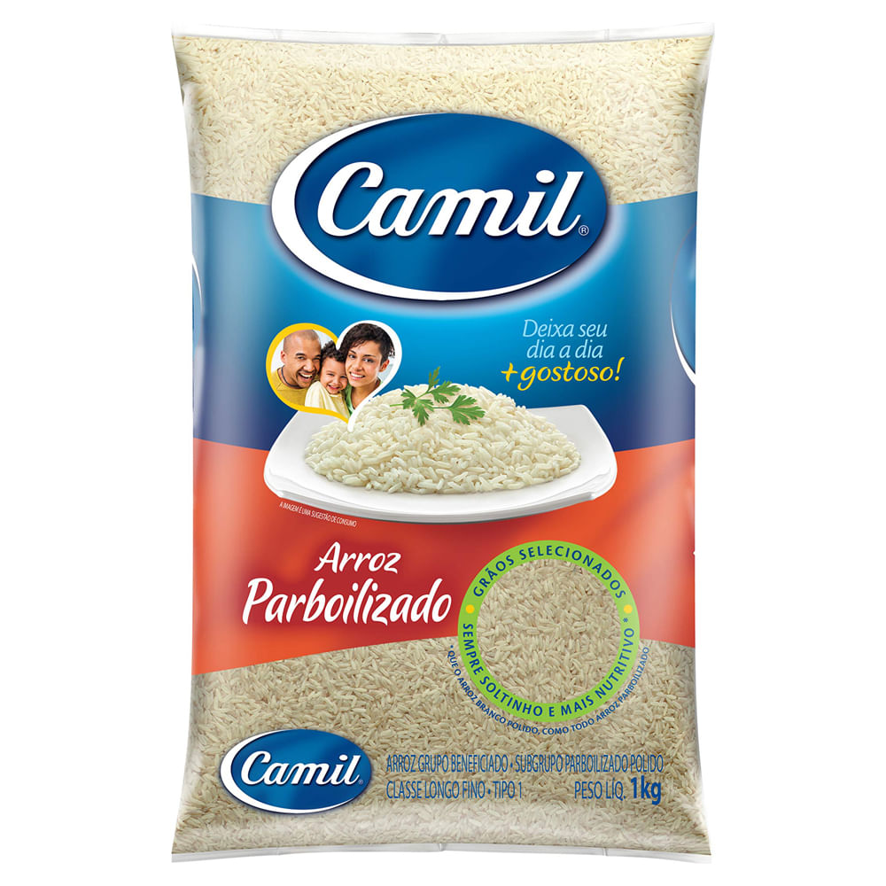 ARROZ CAMIL PARBOILIZADO T.1 1KG