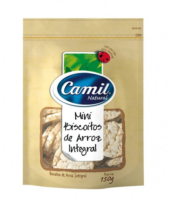 MINI BISCOITO DE ARROZ CAMIL 150GR