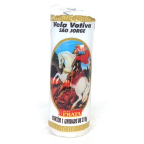 VELAS PRATA SAO JORGE