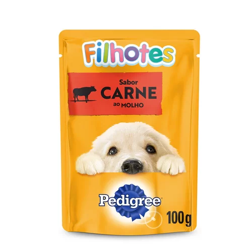 PEDIGREE SACHE FILHOTES CARNE AO MOLHO 100G