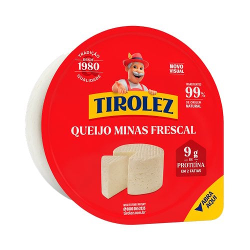 QUEIJO MINAS TIROLEZ 270G