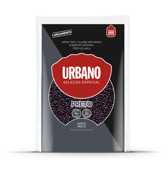 ARROZ PRETO INTEGRAL URBANO 50