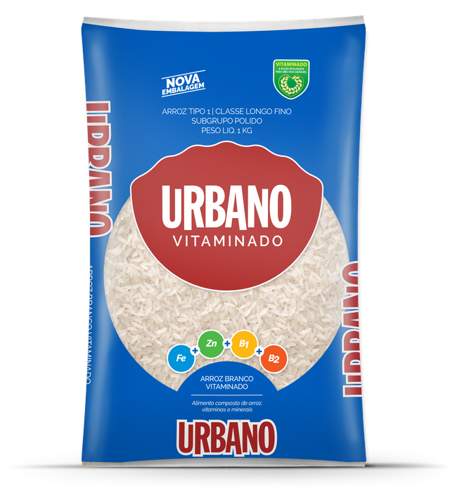 ARROZ VITAMINADO BRANCO URBANO