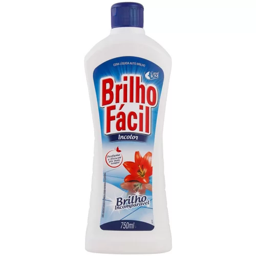 CERA BRILHO FACIL INCOLOR 750M