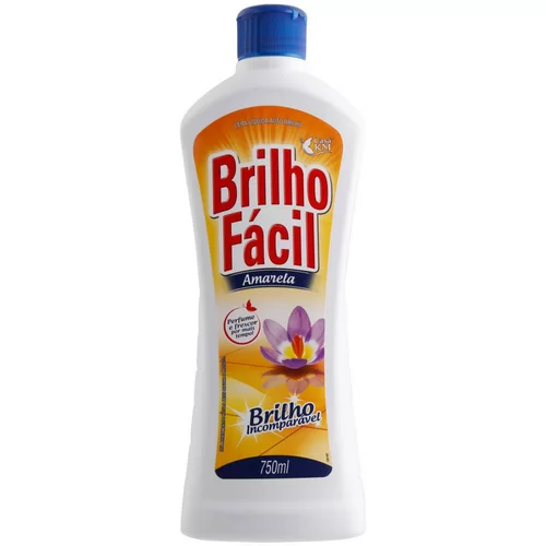 CERA BRILHO FACIL AMARELA 750M