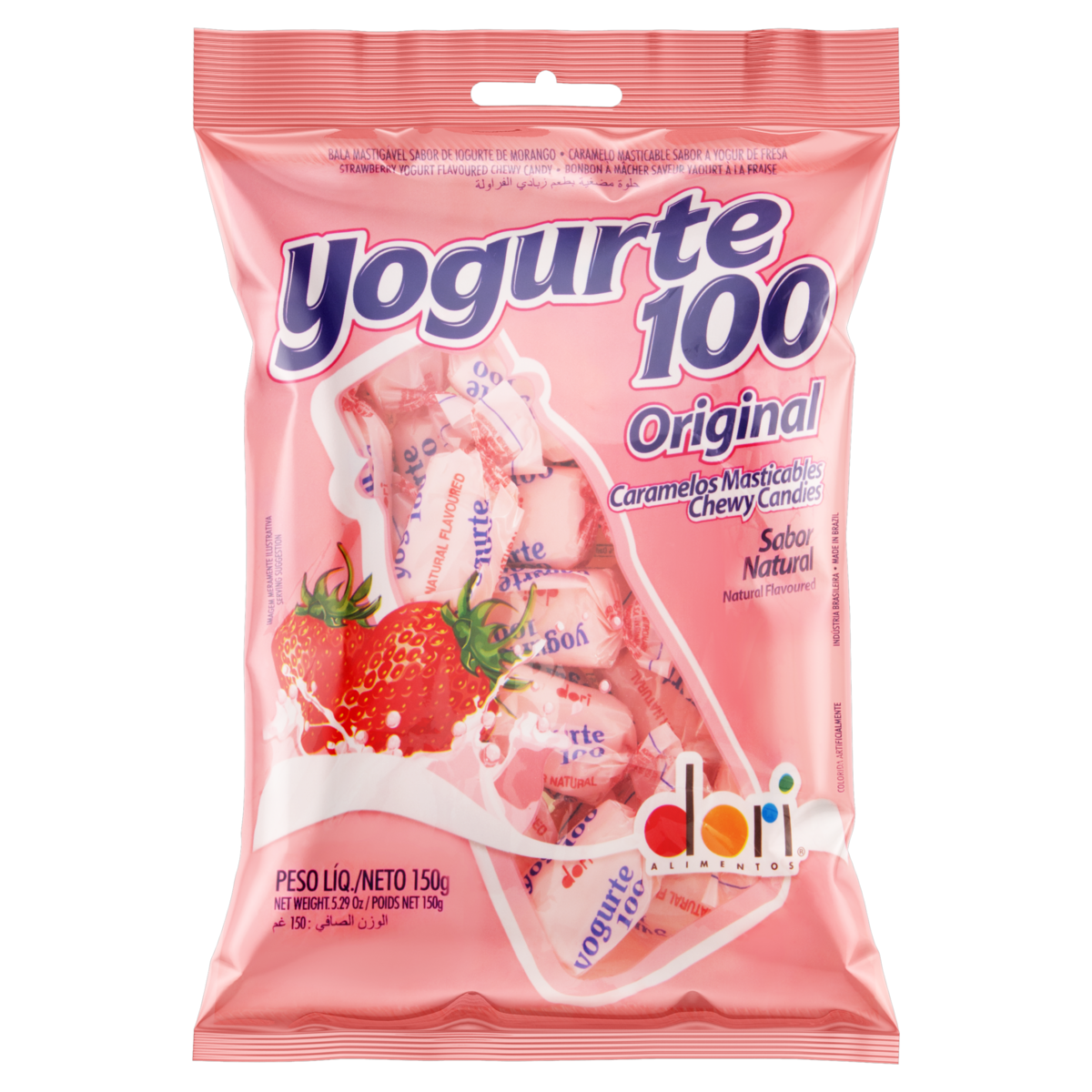 BALA YOGURTE MORANGO 100G