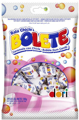 BALA RECH. BOLETE TUTTI-FRUTTI DORI 100G