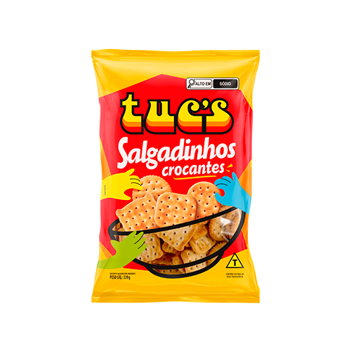 SALGADINHO TUCS CROCANTES 320G