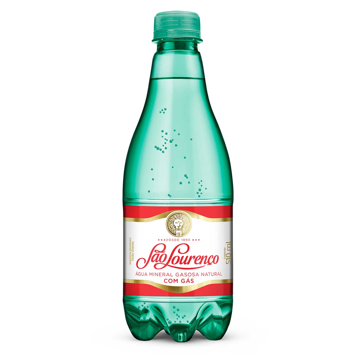AGUA SAO LOURENCO C GAS PET 510ML