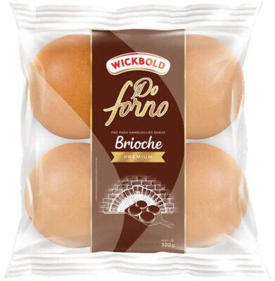 PAO DE HAMBURGUER TIPO BRIOCHE 320G