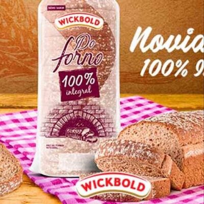 PAO DO FORNO 100% NUTRICAO 500G.