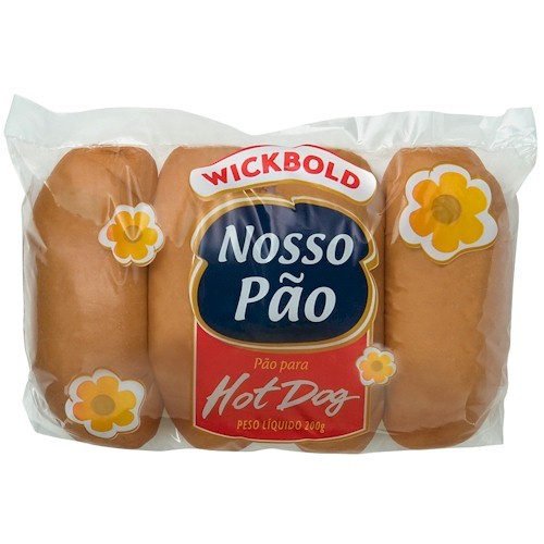 PAO DE HOT DOG TRADICIONAL 200
