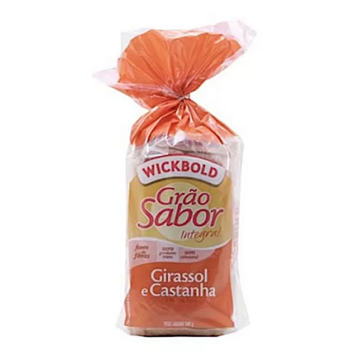 PAO 100% NUTRICAO GIRASSOL E CASTANHA.