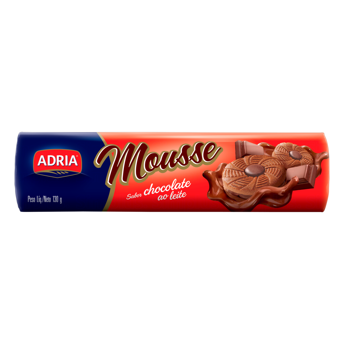 ADRIA MOUSSE CHOCOLATE AO LEITE 130G