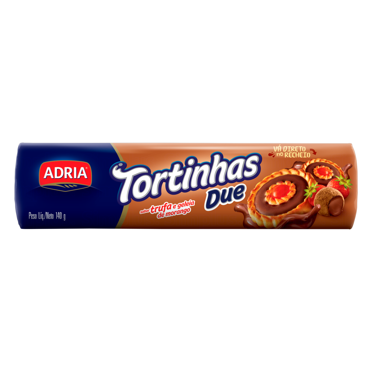 ADRIA TORTINHAS DUE TRUFA 140G