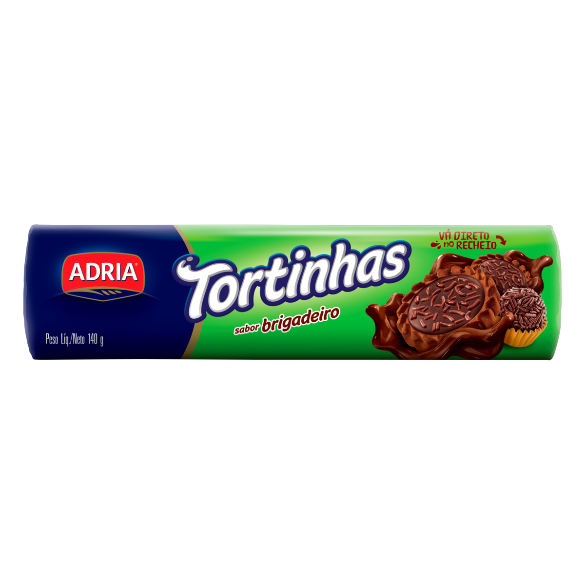 ADRIA TORTINHAS BRIGADEIRO 140G