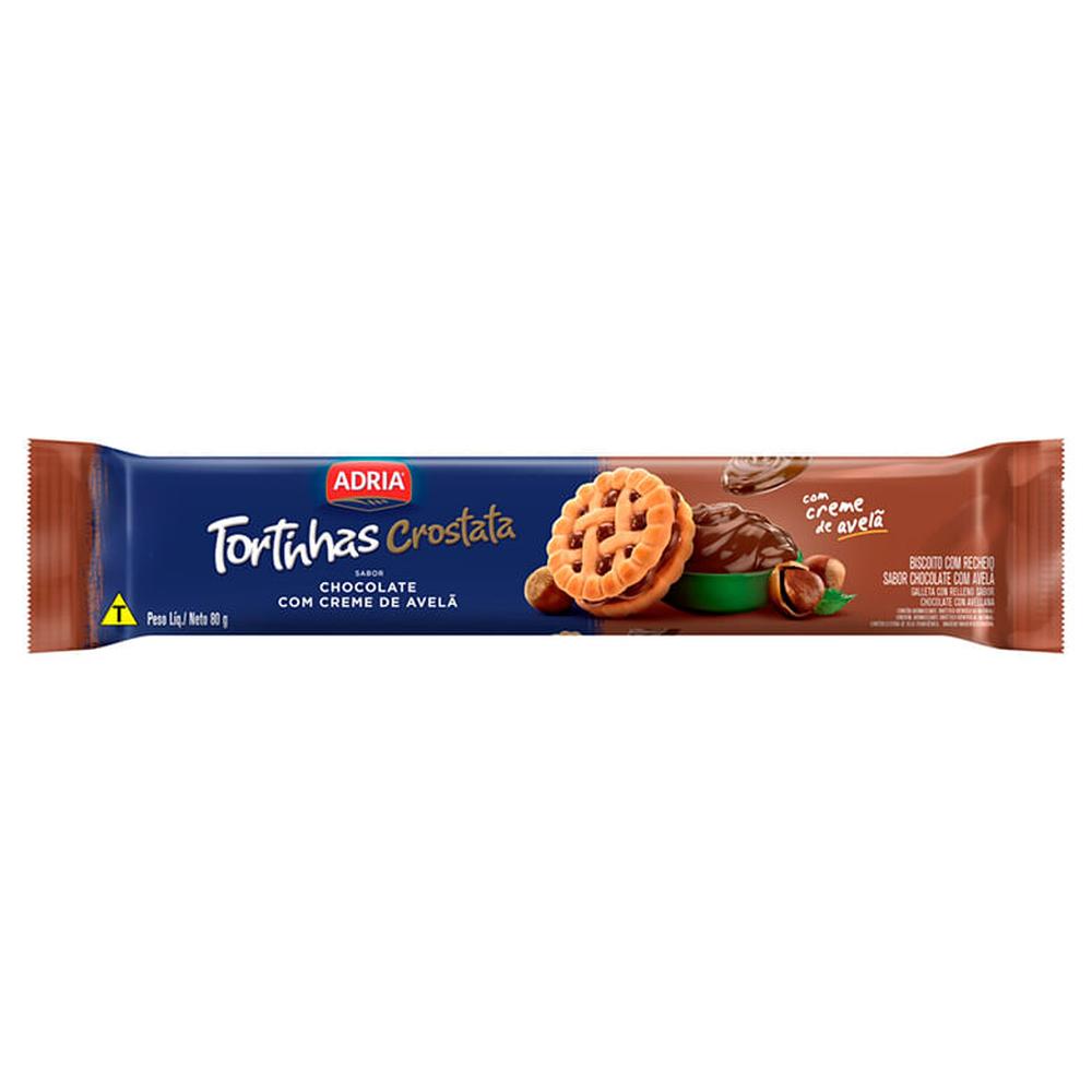 ADRIA TORT CROST CHOC C/ CREME DE AVELA 80G