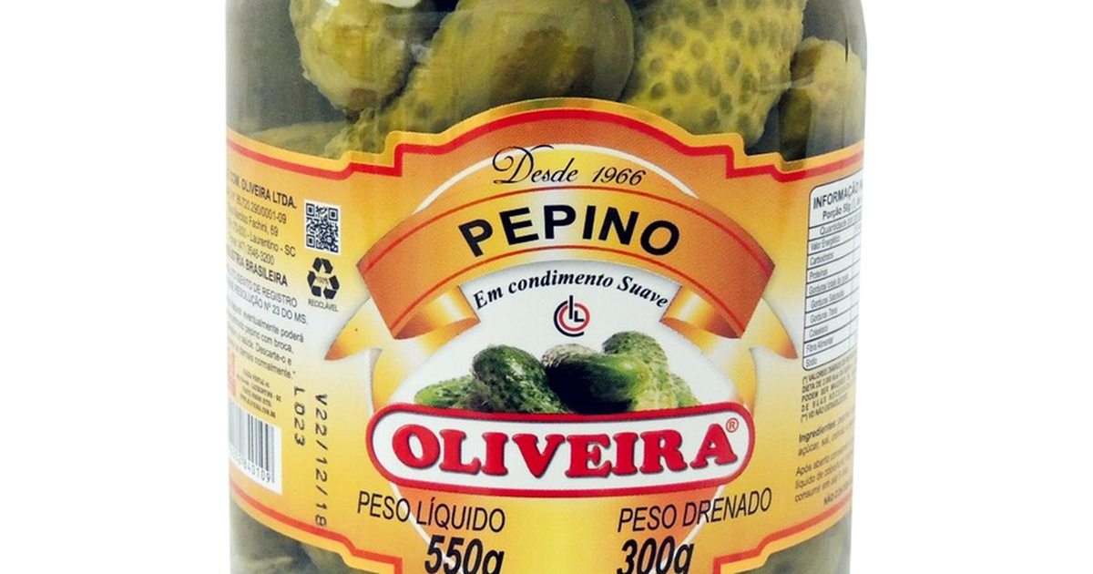 PEPINOS EM CONSERVA 300G OLIVE