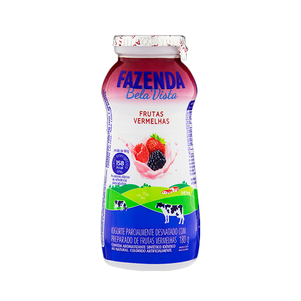 IOGURTE LIQ. FRUTAS VERM.180G