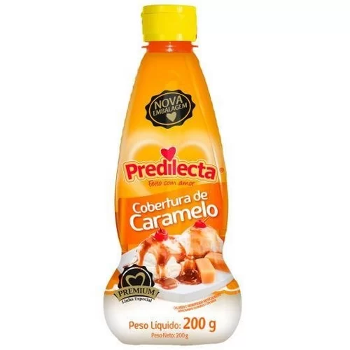 COBERTURA SORVETE PREDILECTA 200G CARAME