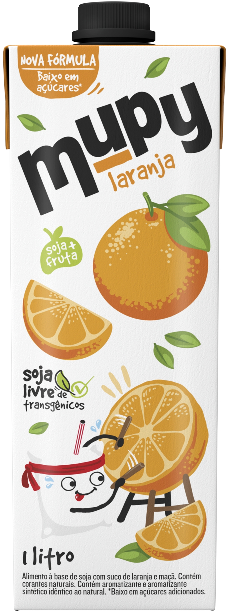 MUPY SOJA LARANJA 1L