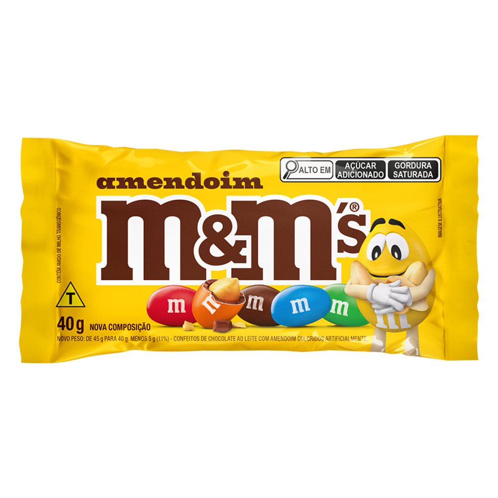 MMS AMENDOIM 40G
