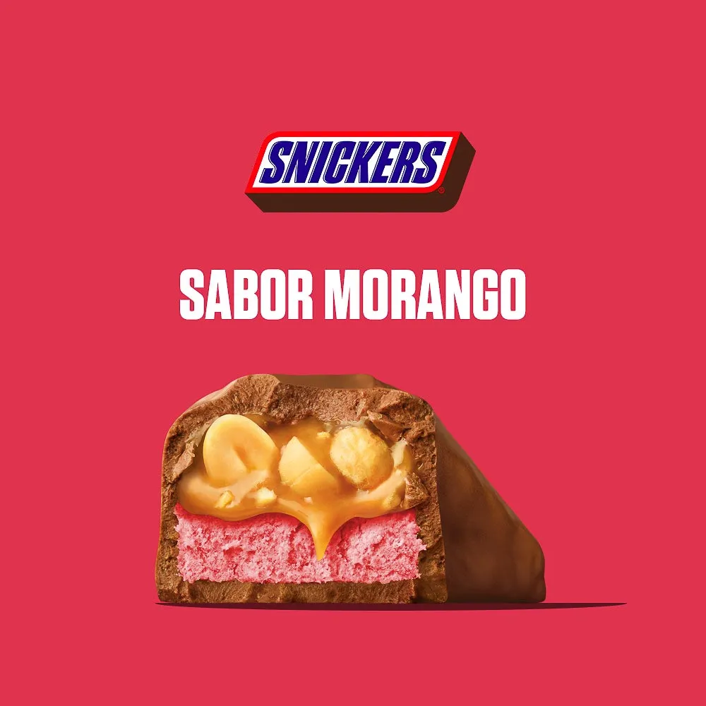 SNICKERS MORANGO 42GR
