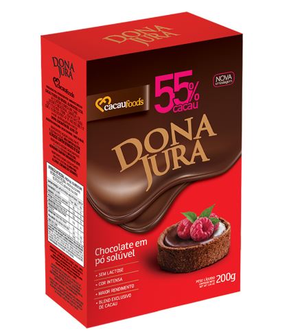CHOC PO DONA JURA 55% CACAU